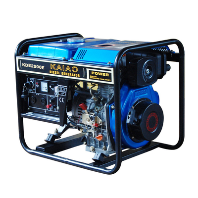 2000 Watt ανοικτός ηλεκτρικός εκκινητής πρότυπο NO.KDE2500E γεννητριών diesel πλαισίων ελαφρύς