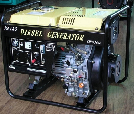 Ανοικτές γεννήτριες diesel πλαισίων υψηλής αποδοτικότητας, 60hz 5kva γεννήτρια diesel