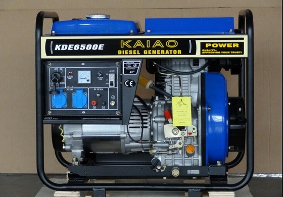 3600 στροφές το λεπτό 5kw ανοιχτό πλαίσιο γεννήτριες ντίζελ, μονοφασική γεννήτρια ντίζελ