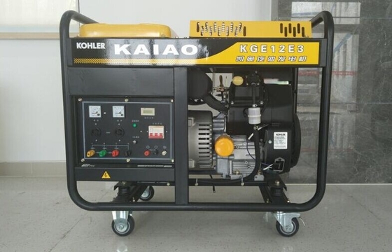 12kva η βενζίνη τροφοδότησε τη φορητή κατανάλωση KGE12E3 καυσίμων γεννητριών μικρή