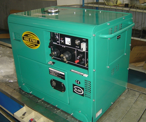 5KW Soundproof μικρές γεννήτριες diesel για γεννήτρια δύναμης εγχώριου την εφεδρική, κινητή diesel