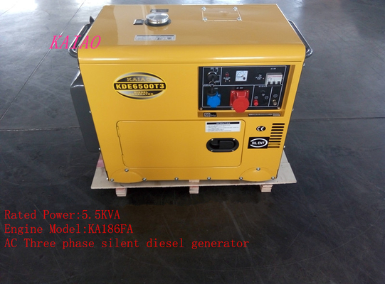 5KVA μικρή diesel εφεδρική γεννήτρια diesel γεννητριών κατοικημένη, χαμηλού θορύβου