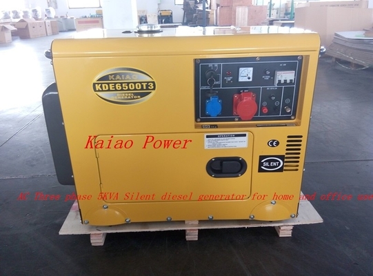 5KVA μικρή diesel εφεδρική γεννήτρια diesel γεννητριών κατοικημένη, χαμηλού θορύβου