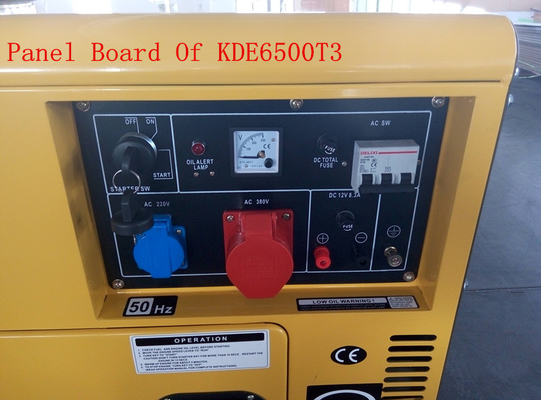 5KVA μικρή diesel εφεδρική γεννήτρια diesel γεννητριών κατοικημένη, χαμηλού θορύβου