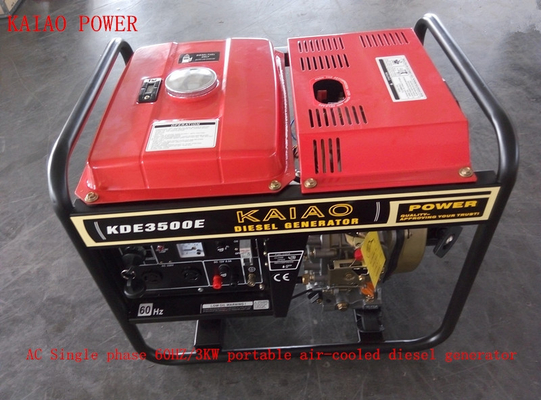 220V 230V μικρό diesel γεννητριών οξυγονοκολλητών 3000W με το συνηθισμένο πίνακα επιτροπής