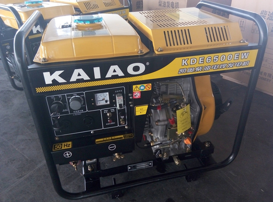 Μικρές γεννήτριες KDE6500EW diesel συνόλου γεννητριών συγκόλλησης 12 μήνες εξουσιοδότησης