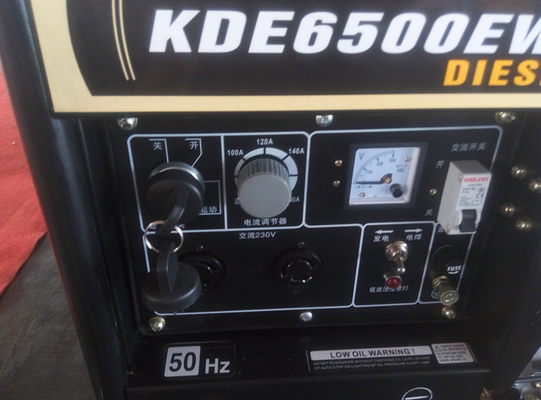 160A - 180A έξοχο αθόρυβο μικρό diesel σύστημα έναρξης γεννητριών 2KW ηλεκτρικό/έναρξης χεριών