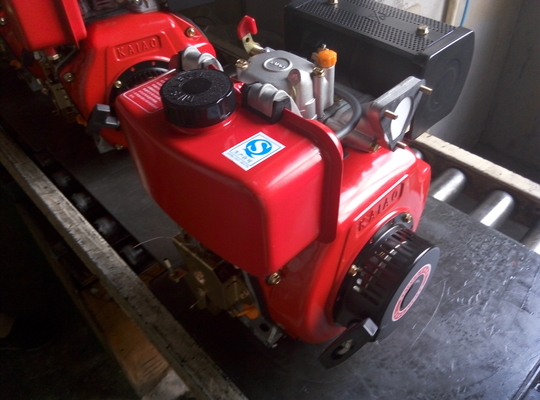 6HP ενιαία μηχανή diesel κυλίνδρων δροσισμένη αέρας τέσσερα κτύπημα για τους καλλιεργητές