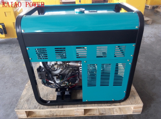 Πλήρως ανοικτές γεννήτριες 10KW diesel πλαισίων παραγωγής δύναμης με τη χαμηλού θορύβου/ομαλή λειτουργία