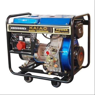5KVA δροσισμένο αέρας σύνολο γεννητριών diesel με την περιστροφή/λεπτό ταχύτητας μηχανών 3000/3600rpm