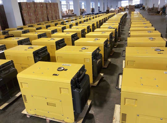 Επαγγελματική μονάδα γεννήτριας ντίζελ 5KW για σχολεία