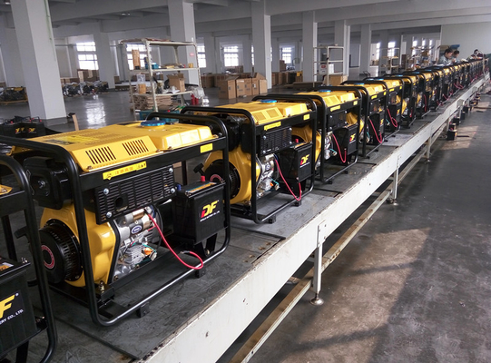 5KVA ανοικτό καλώδιο χαλκού γεννητριών 100% diesel πλαισίων μικρό για την εγχώρια χρήση