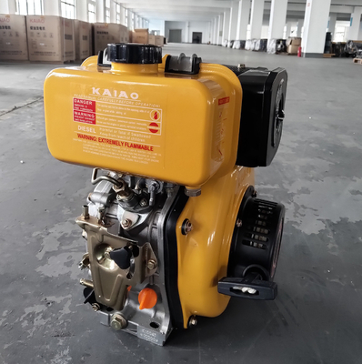 κίτρινη Kaiao μηχανή diesel 4hp Ka170f