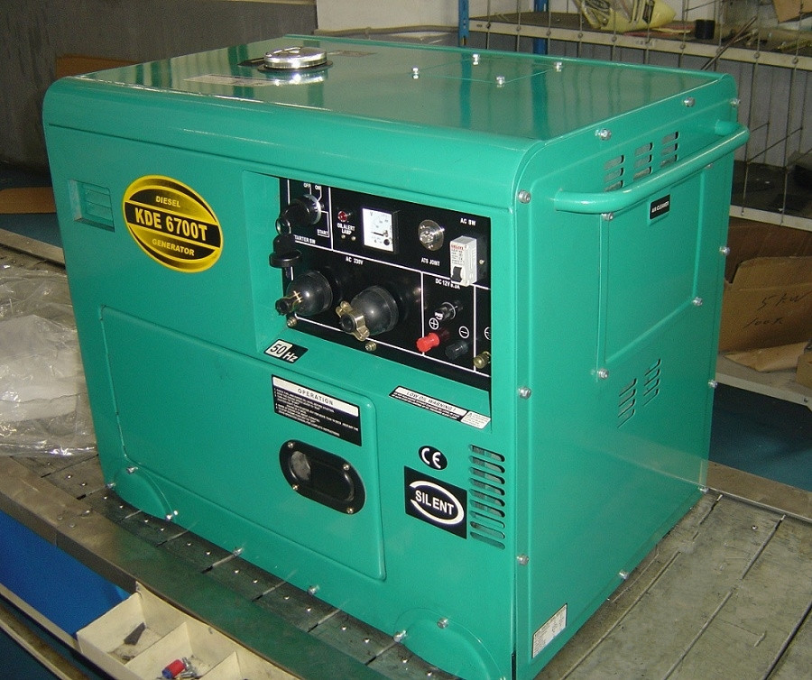 5KW Soundproof μικρές γεννήτριες diesel για γεννήτρια δύναμης εγχώριου την εφεδρική, κινητή diesel