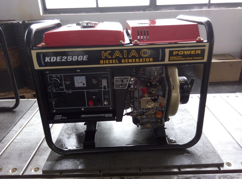 2KW κόκκινες κινητές σιωπηλές γεννήτριες δύναμης με το ηλεκτρικό σύστημα έναρξης και έναρξης χεριών
