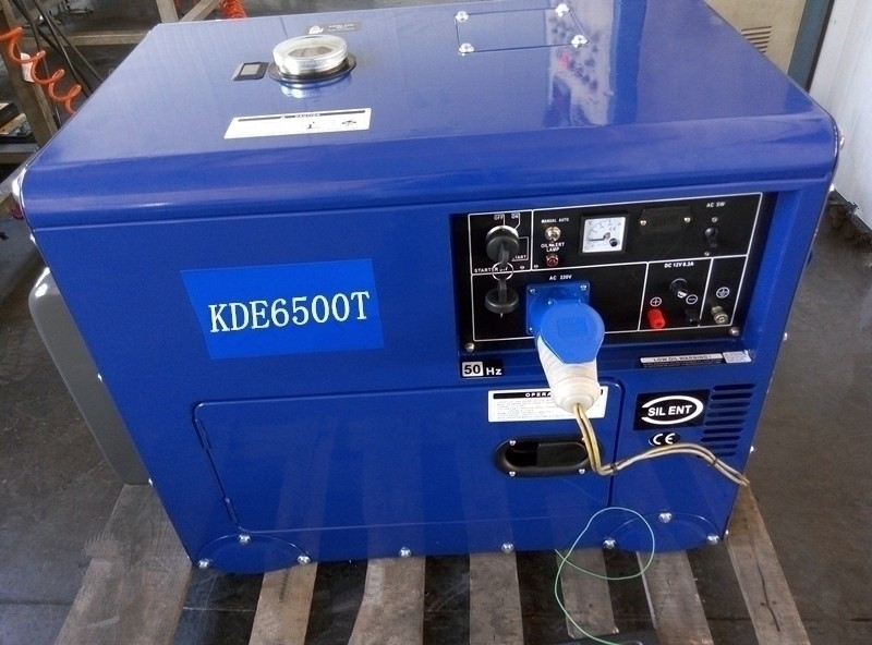 Soundproof γεννήτρια diesel εγχώριας χρήσης, χαμηλού θορύβου γεννήτρια 912*532*740mm diesel