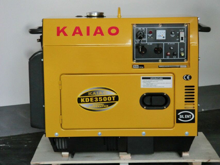 Κινητή γεννήτρια diesel 3KW σιωπηλή με την αυτοερεθιζόμενη σταθερή τάση AVR
